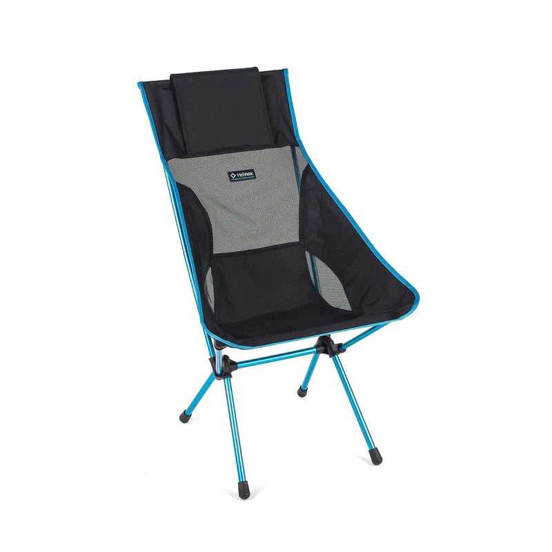 Helinox Sunset Chair Lightweight High Back Camp Chair - Black - Base Camp Australia
