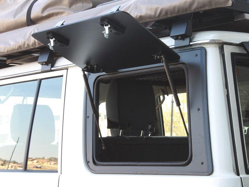 Toyota Land Cruiser 76 Gullwing Window / Left Hand Side Aluminium - by Front Runner - Base Camp Australia