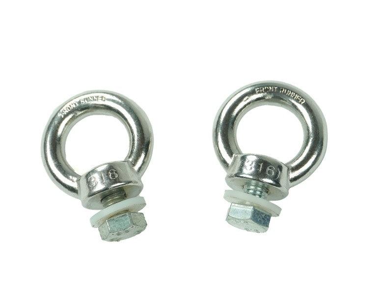 Stainless Steel Tie Down Rings - by Front Runner - Base Camp Australia