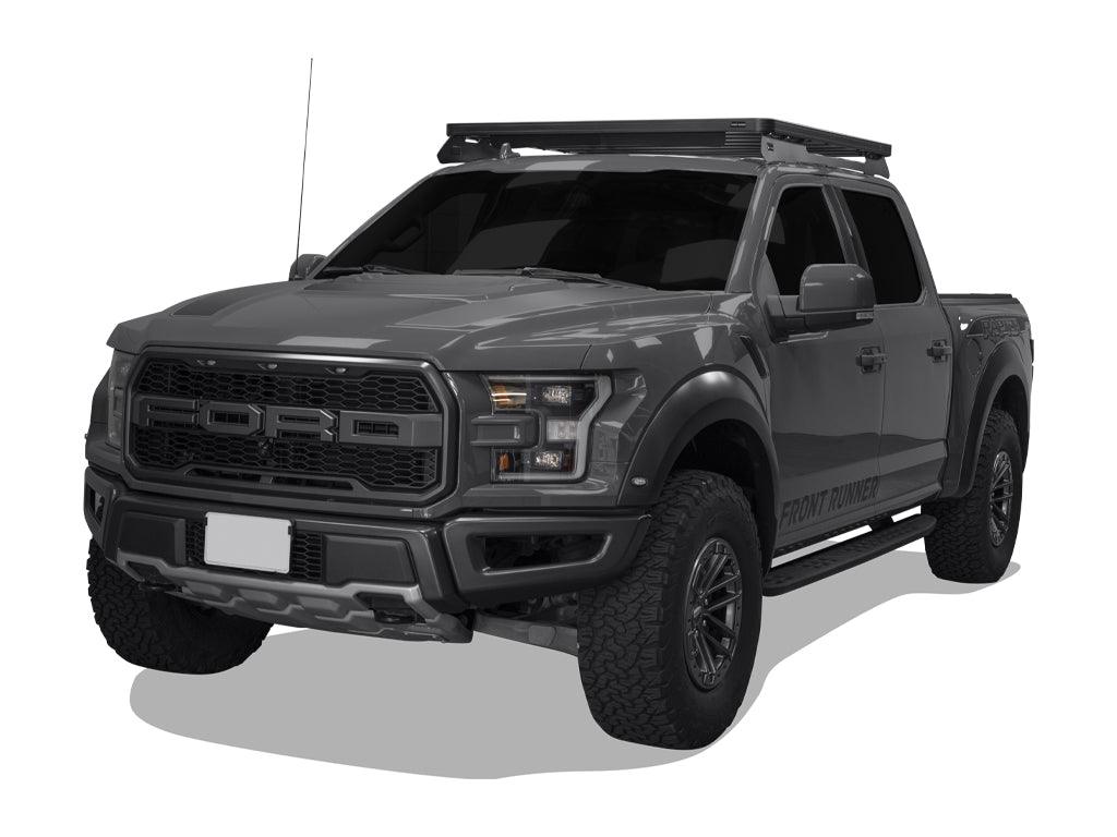 Ford F150 Crew Cab (2009-Current) Slimline II Roof Rack Kit - by Front Runner - Base Camp Australia
