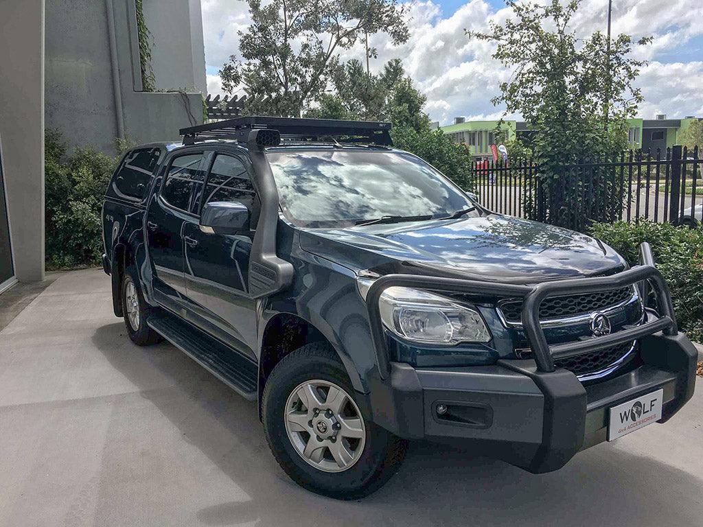 Holden Colorado/GMC Canyon DC (2012-Current) Slimline II Roof Rack Kit - by Front Runner - Base Camp Australia
