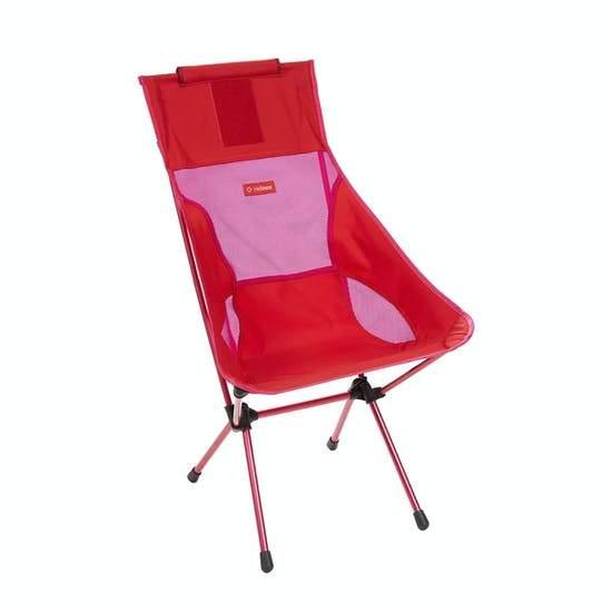 Helinox Sunset Chair Lightweight High Back Camp Chair - Red - Base Camp Australia