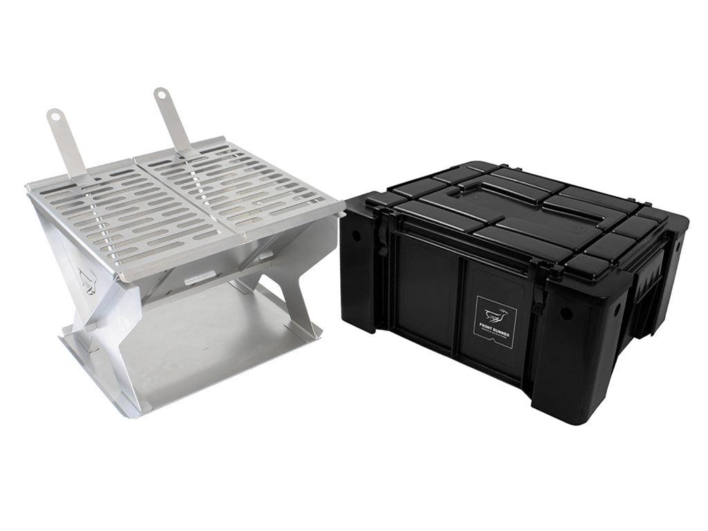 BBQ/Fire Pit AND Wolf Pack Kit - by Front Runner - Base Camp Australia